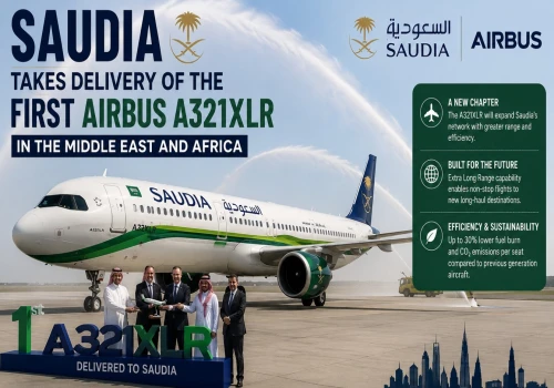 Saudia Takes Delivery of the First Airbus A321XLR in the Middle East and Africa